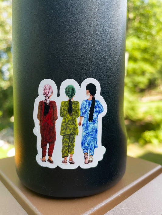 Central Asia Sticker