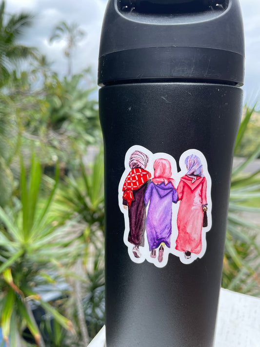 North Africa Sticker